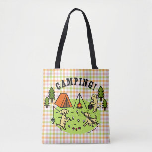 Gele Labradors Camping Bag Pset Tote Bag