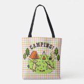 Gele Labradors Camping Bag Pset Tote Bag (Achterkant)