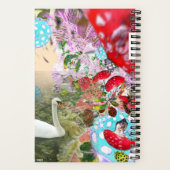 Gele Ladybugs ABC Letter Tracing Notitieboek (Achterkant)