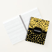 Gele Ladybugs Notitieboek (Binnen)