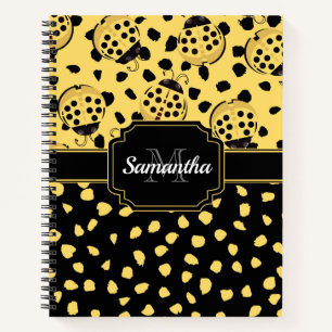 Gele Ladybugs Notitieboek