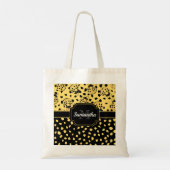 Gele Ladybugs Tote Bag (Achterkant)