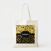 Gele Ladybugs Tote Bag (Voorkant)