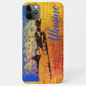 Gele landelijke velden Trees Blue Sky Case-Mate iPhone Case (Achterkant)