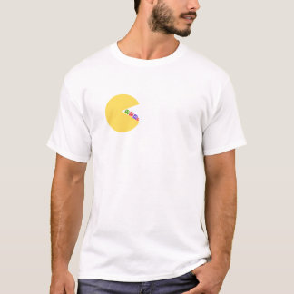GELE-LAVENDEL CARTOON VOOR TRUIS T-SHIRT