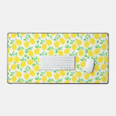 Gele leemons bureaumat (Keyboard & Muis)