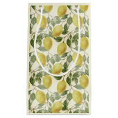 gele leemons Groene leien Gewoon geen tekst Klein Cadeauzakje (Voorkant)