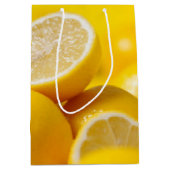 Gele leemons medium cadeauzakje (Voorkant)