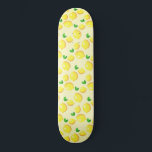 Gele leemons Skateboard Gift<br><div class="desc">Skateboard, vers geel</div>