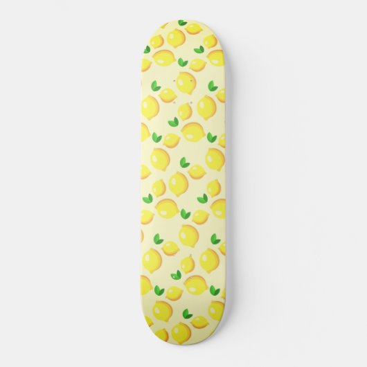 Gele leemons Skateboard Gift (Voorkant)