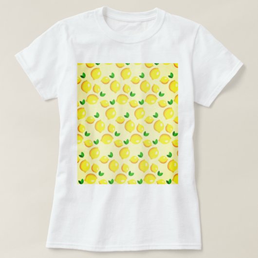 Gele leemons T-Shirt (Design voorkant)