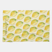 Gele leemons theedoek (Horizontaal)