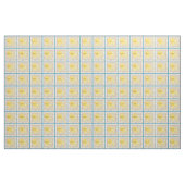 Gele leeuw met witte pooldots stof (Yard (91,4 cm))