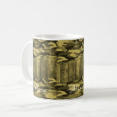 Gele legerMok Koffiemok (Voorkant links)