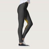 Gele Leggings - Unieke achtergrond (Rechts)
