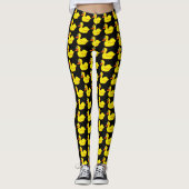 Gele Leggings van Duck (Voorkant)