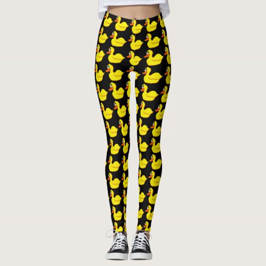 Gele Leggings van Duck (Voorkant)