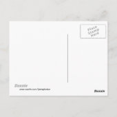 Gele Lelie Ansichtkaart Briefkaart (Achterkant)