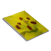 Gele Lelie Bloem Notebook Notitieboek (Rechterzijde)
