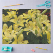Gele Lelies Tissuepapier (Craft)