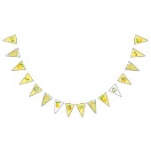 Gele Lemon Bunting Flags Vlaggetjes (Alle)