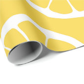 Gele lemon Slice Wrapping Paper Roll Cadeaupapier (Rol Hoek)