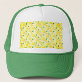 Gele Lemon Trucker Hoed Trucker Pet (Voorkant)