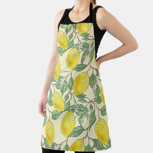 Gele Lemons Fresh Zesty Summer Citrus Schort (Insitu)