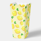 Gele Lemons Popcorn Box Bedankdoosjes (Achterkant)