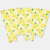 Gele Lemons Popcorn Box Bedankdoosjes (Ongevouwen)