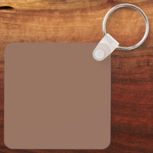 Gele lente-affodil in de Garden-aangepaste naam Sleutelhanger (Achterkant)