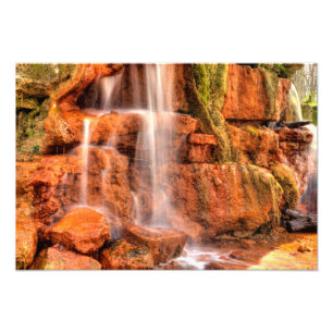 Gele lente, Glen Helen Natuur Reserve, Ohio Foto Afdruk