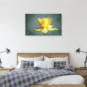 Gele lente Narcissus Canvas Print (Insitu (Slaapkamer))