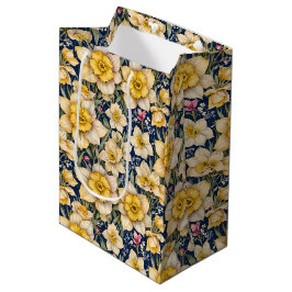 Gele Lentebloemen Narcissen Medium Cadeauzakje