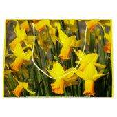 Gele lentesaffodils Floral Groot Cadeauzakje (Voorkant)