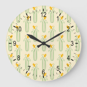 gele lentesaffodils grote klok