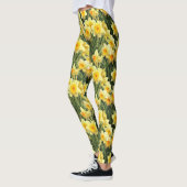Gele lentesaffodils leggings (Links)