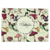 Gele Lentetuin Kolibrie Grote Cadeautas (Achterkant)