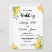  gele lenteverbindingen kaart (Voorkant)