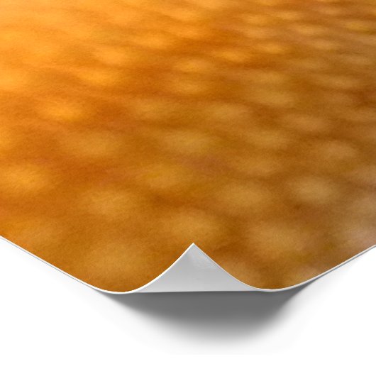 Gele leopard Gecko Lizard Poster (Hoek)