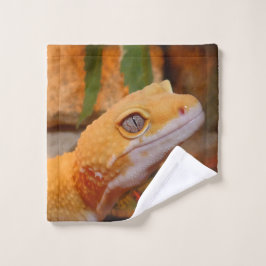 Gele leopard Gecko Washandje