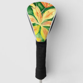 Gele leugens in de tuin golfheadcover