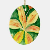 Gele leugens in de tuin keramisch ornament (Rechts)