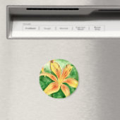 Gele leugens in de tuin magneet (Insitu (Vaatwasser))