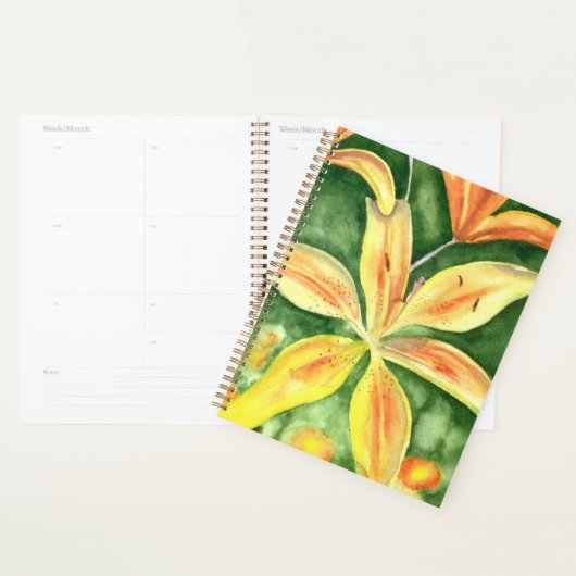 Gele leugens in de tuin planner (Display)