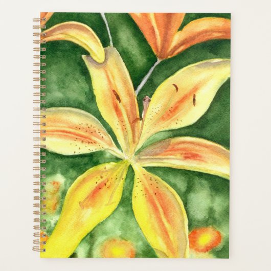 Gele leugens in de tuin planner (Voorkant)