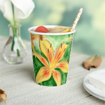 Gele leugens in het poster van de tuin