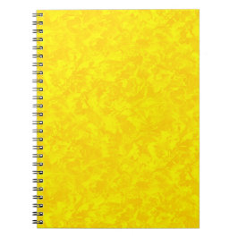 Gele levegel notitieboek