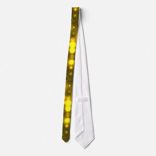 gele lichten stropdas (Achterkant)