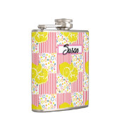 Gele lichtroze stripper Summer Heupfles (Rechts)